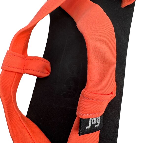Womens Jag Orange Crisscross Elastic Sandals Size 9-10 Lightweight Comfort - Picture 4 of 9